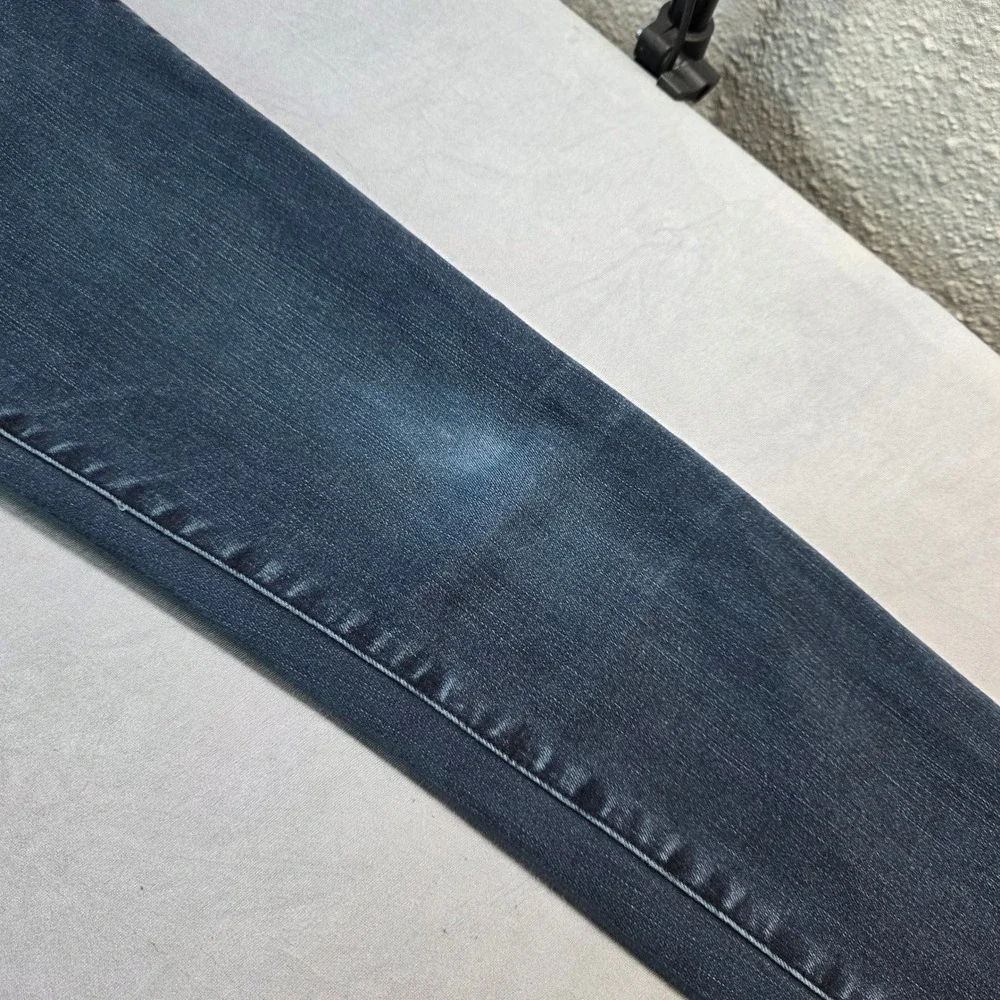 Abercrombie & Fitch Simone High Rise Ankle Jeans Dark Wash Blue Size 27 4R Slim‎